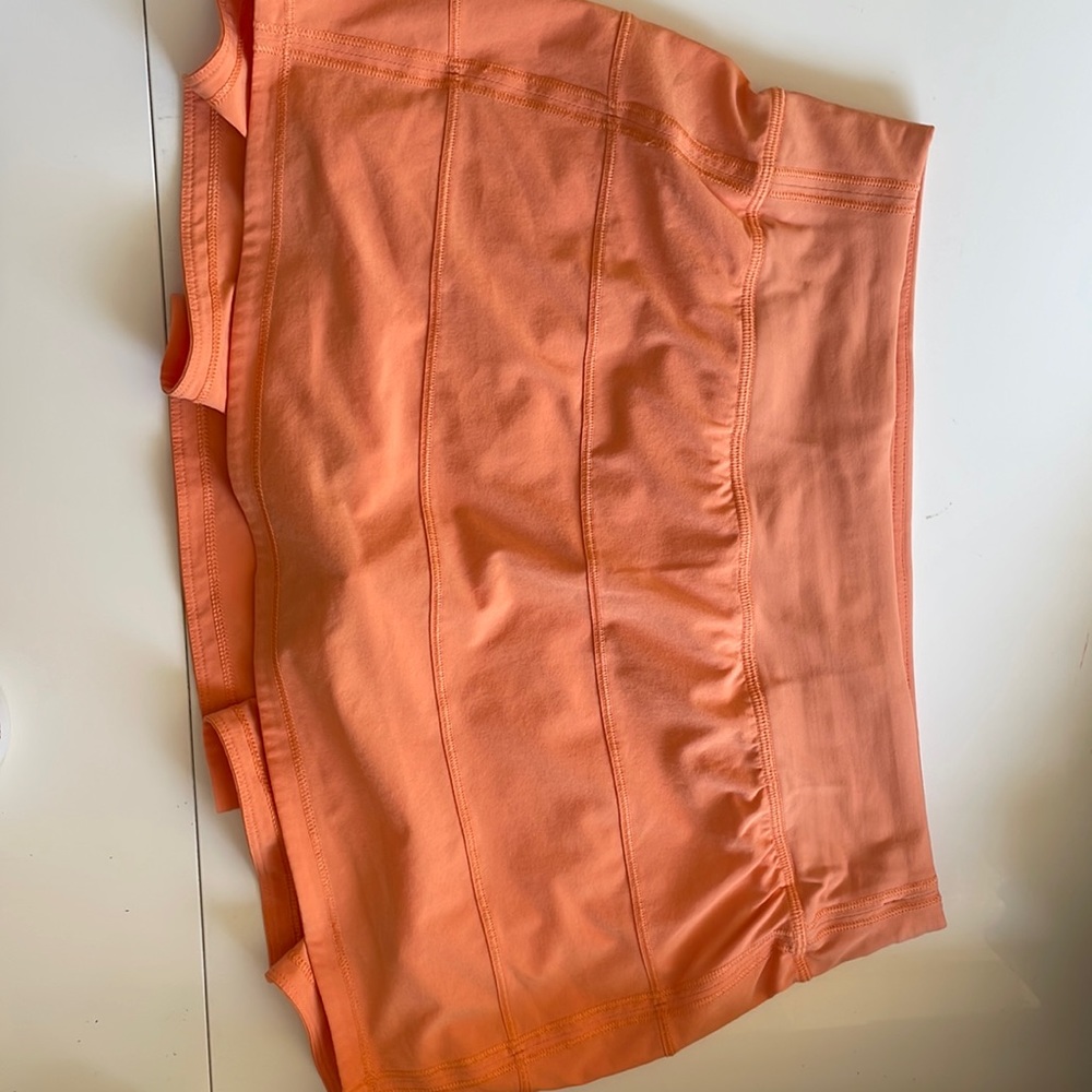 Like new super cute melon color tennis skirt
